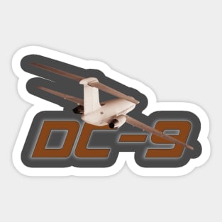 Douglas DC-9 Sticker